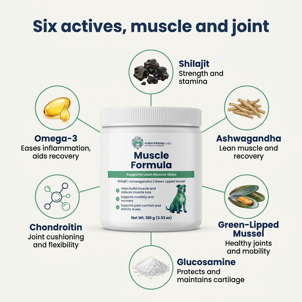 Muscle Formula - Six actives, muscle and joint